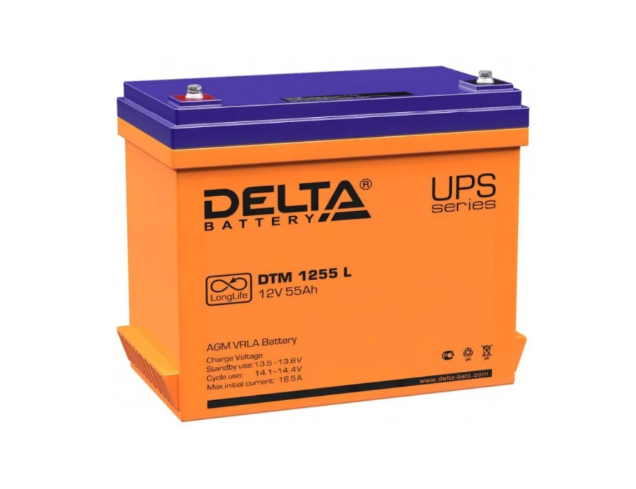 DELTA DTM 1255 L 55 А·ч (DTM 1255 L)