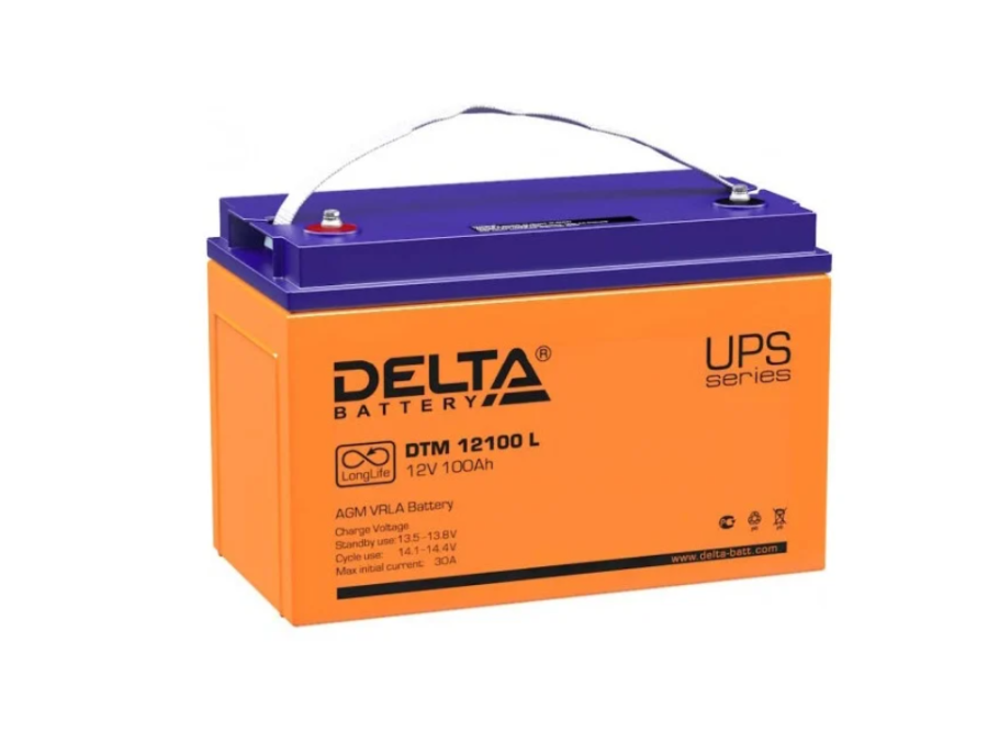 DELTA DTM 12100 L 100 А·ч (DTM 12100 L)
