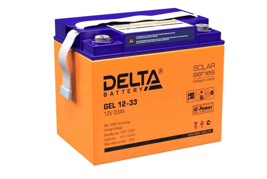 Delta GEL 12-33 33 Ач (GEL 12-33)