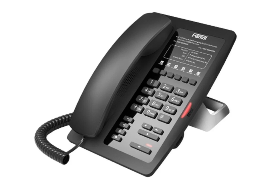 Fanvil H3 2 порта 10/100 Мбит, PoE (Fanvil H3) Черный