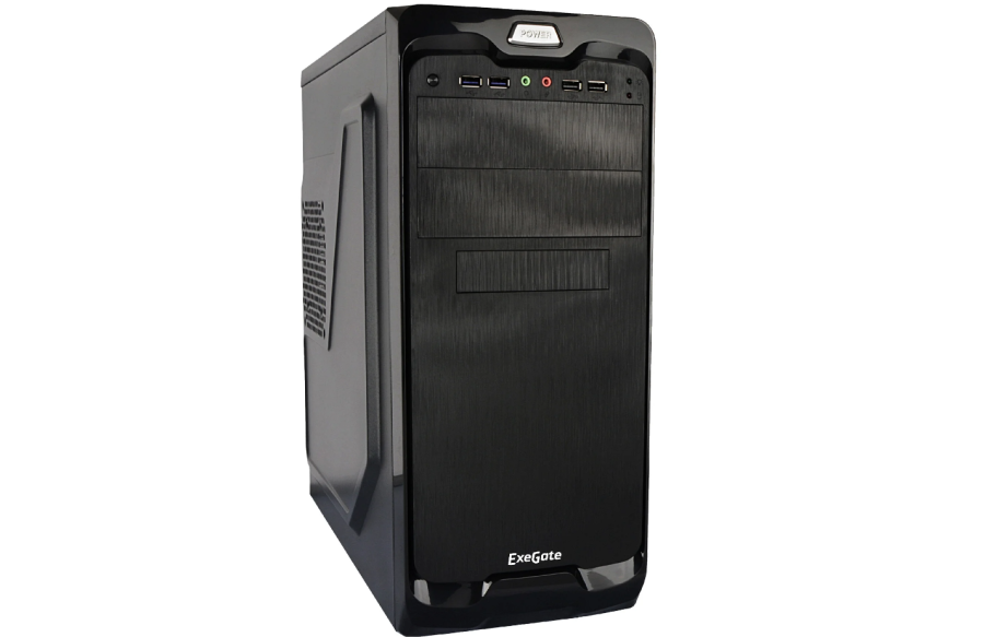 Exegate Miditower UN-604 без БП (EX269439RUS) Черный