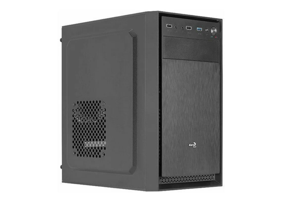 AeroCool CS-104-S-BK-v1, Mini-Tower, без БП (4710562759358) Черный