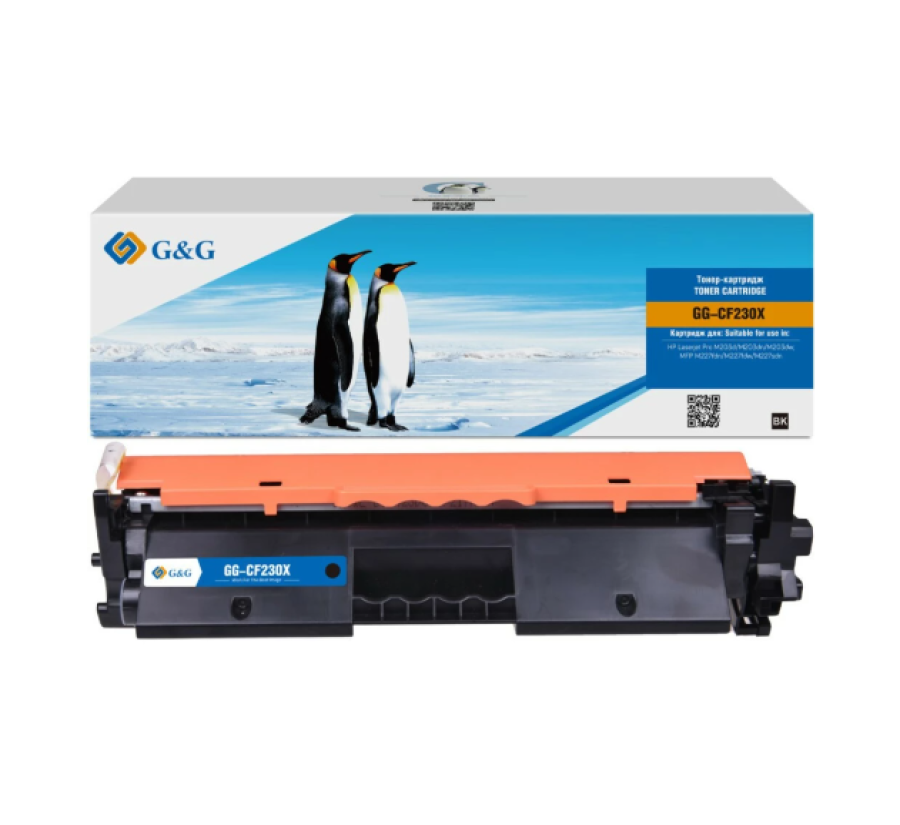 G&G GG-CF230X чёрный (3500 страниц) для HP LaserJet Pro M203d/dn/dw, MFP M227fdn/fdw/sdn