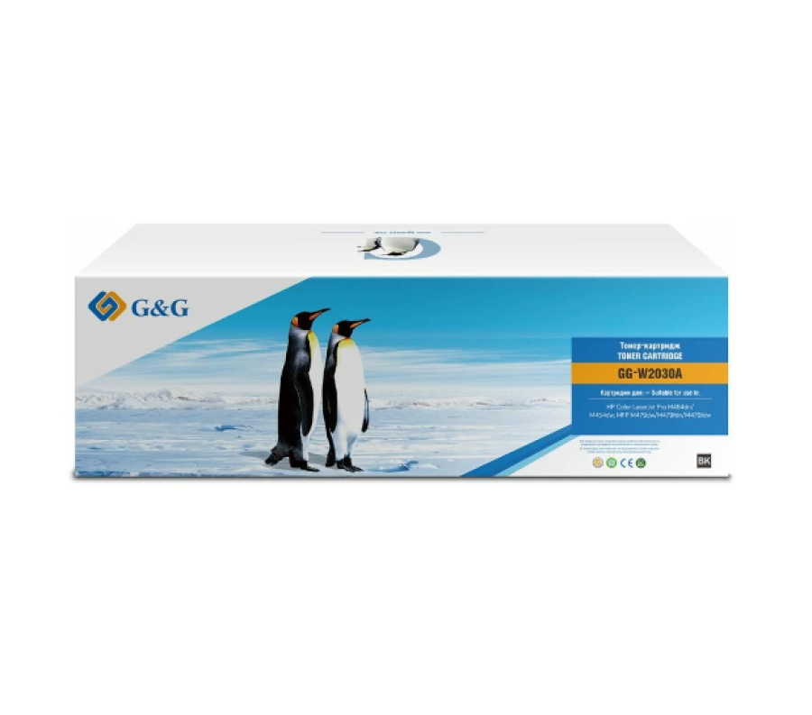 G&G GG-W2030A черный(2400 стр) для HP Color LaserJet Pro M454dn, M454dw, MFP M479dw, M479fdn, M479fdw