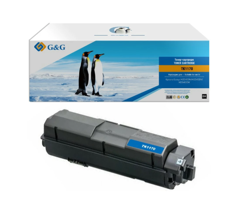 G&G GG-TK1170 чёрный (7200 стр) для Kyocera M2040dn, M2540dn, M2640dw