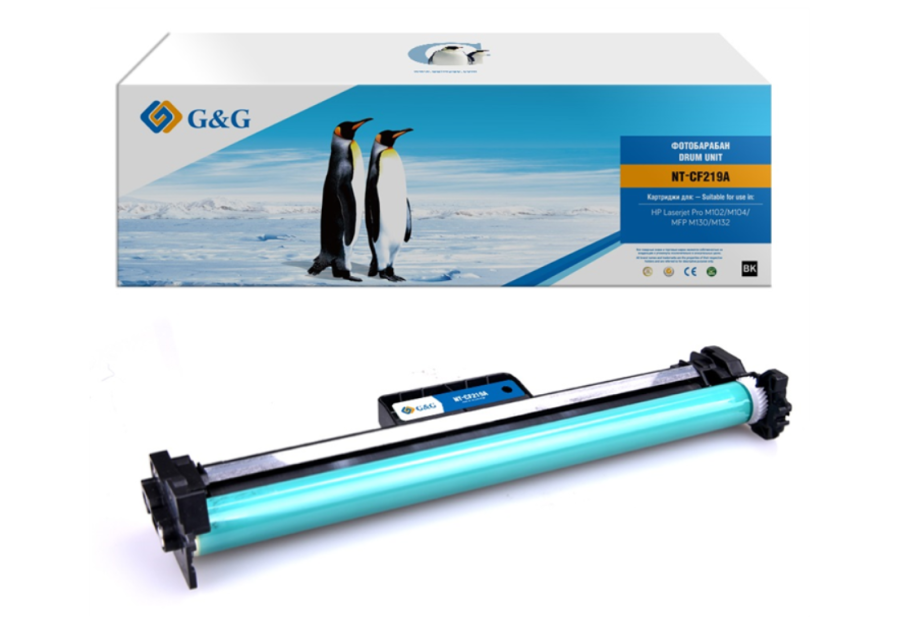 G&G GG-CF219A Черный (12000 стр) для HP LJ M102/M104/M130/M132