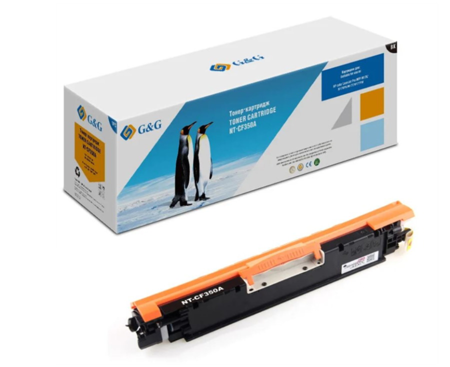 G&G GG-CF350A Черный (1300 стр) для HP CLJ M551/M575/M570; Canon LBP7780