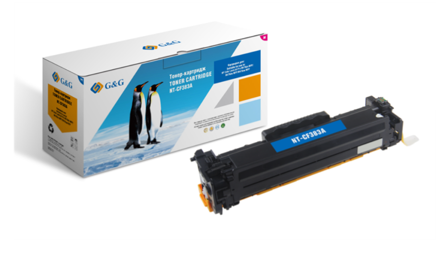 G&G GG-CF383A Пурпурный (2700 стр) для HP СLJ M476