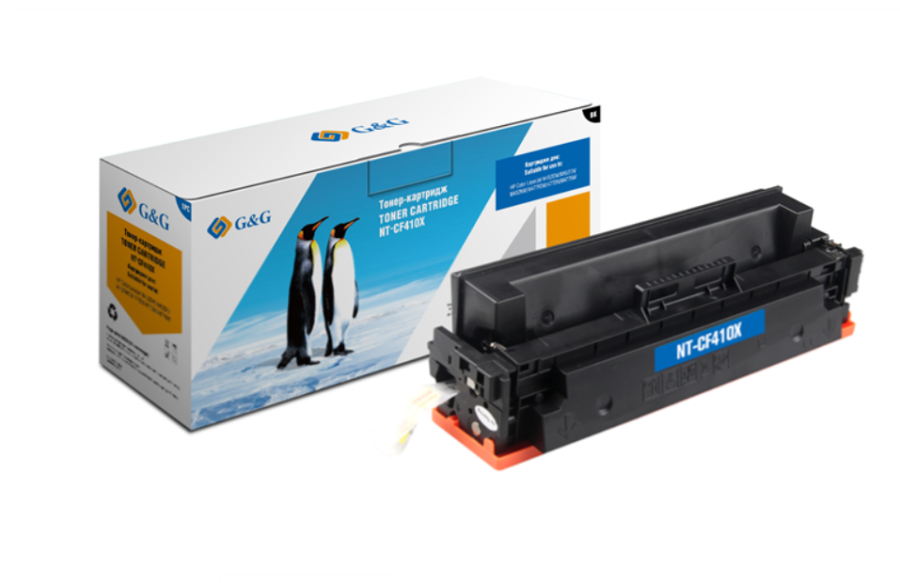 G&G GG-CF410X Черный (6500 стр) для HP CLJ M252/252N/252DN/252DW/M277n/M277DW