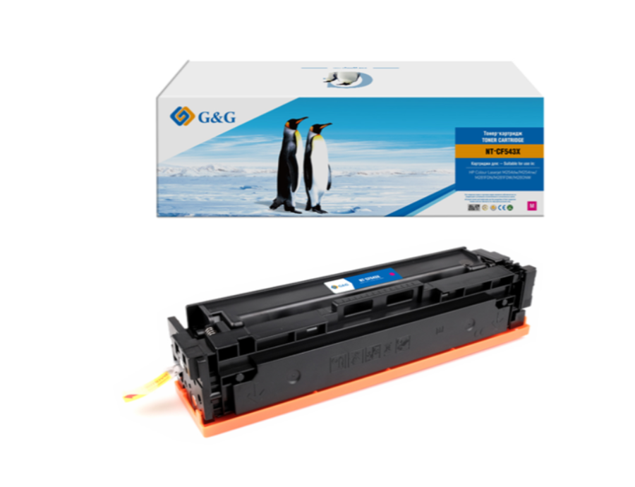 G&G GG-CF543X Пурпурный (2500 стр) для HP CLJ M175/CP1025/M275; Canon LBP7010C/7018C