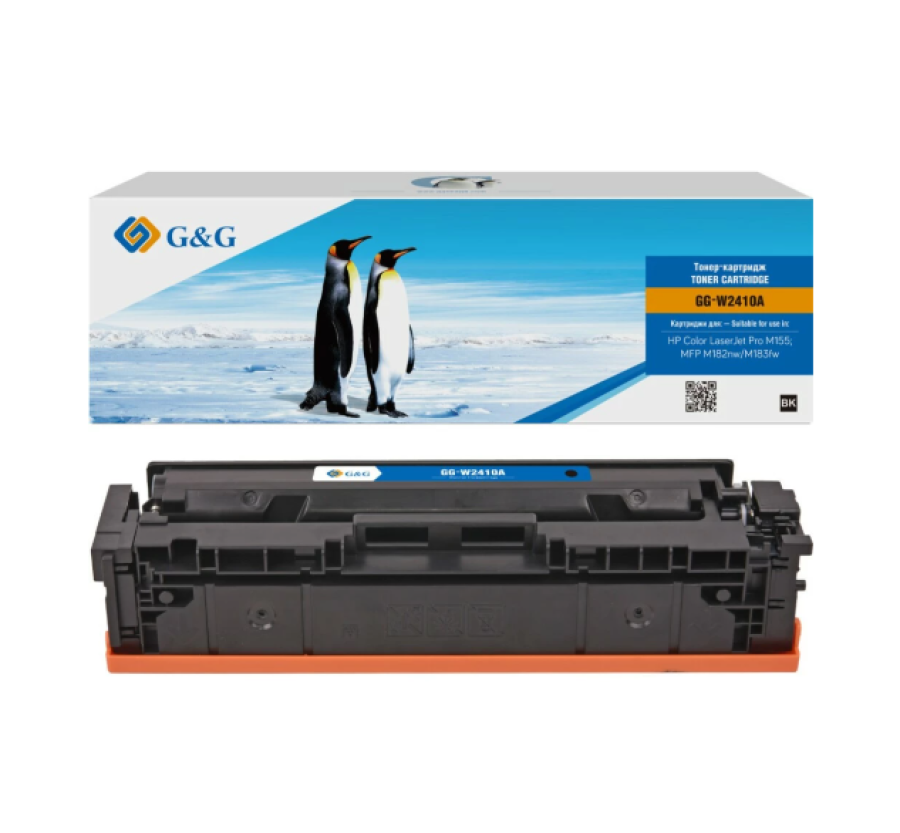 G&G GG-W2410A черный (1050 стр) для HP Color LaserJet Pro M155, MFP M182nw/M183fw
