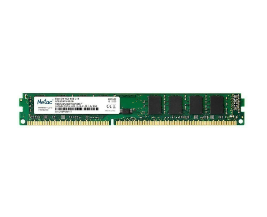 Netac 8Gb DDR-III 1600MHz (NTBSD3P16SP-08)
