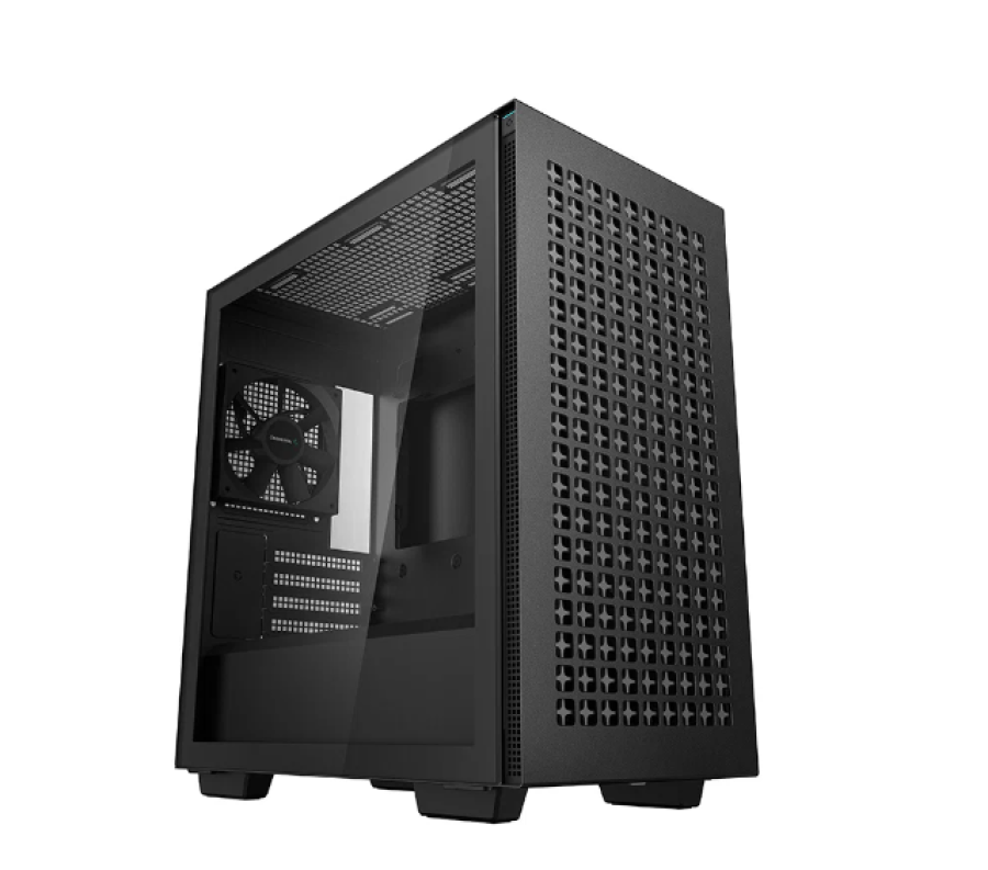 DeepCool CH370 Mini-Tower, без БП (R-CH370-BKNAM1-G-1) Черный