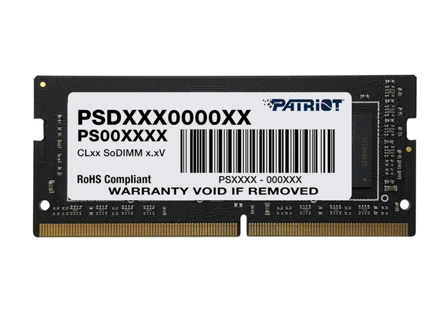Patriot Memory SL 8 ГБ DDR4 2400 МГц SODIMM CL17 (PSD48G240082S)
