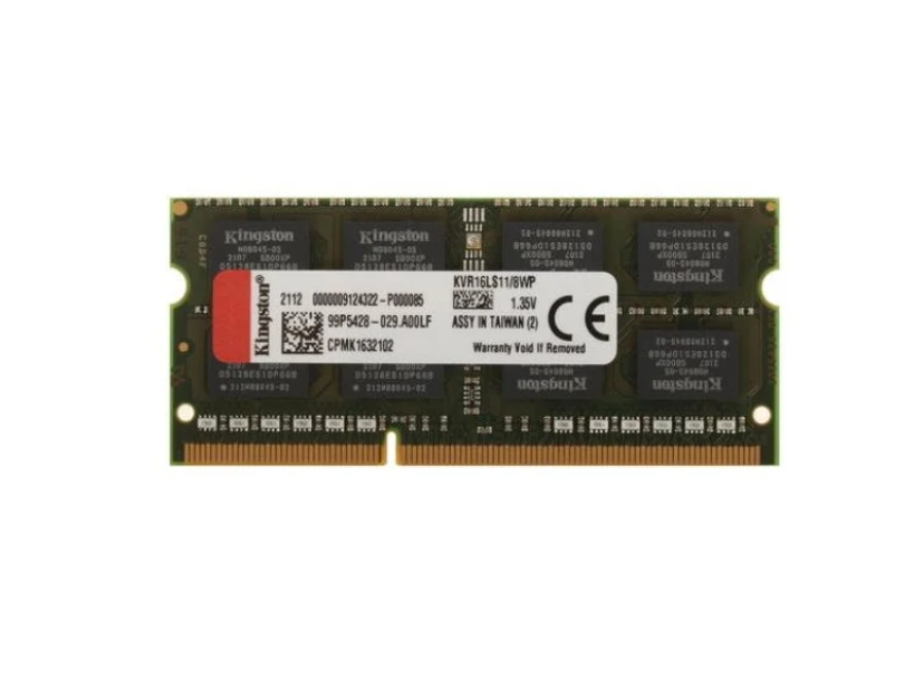 Kingston ValueRAM 8 ГБ DDR3L 1600 МГц SODIMM CL11 (KVR16LS11/8WP)