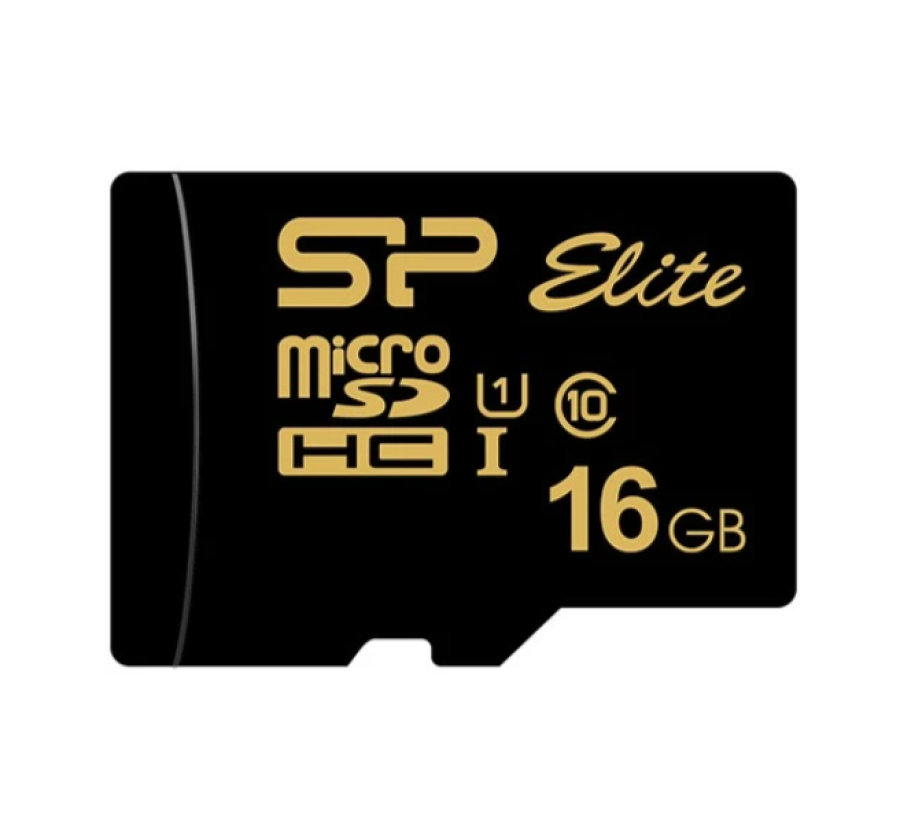Silicon Power Elite Gold 16Gb MicroSD (SP016GBSTHBU1V1G)