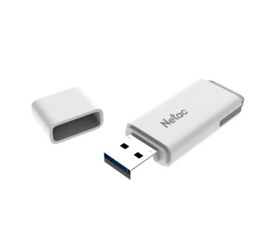 Netac U185 8Gb (NT03U185N-008G-20WH) White