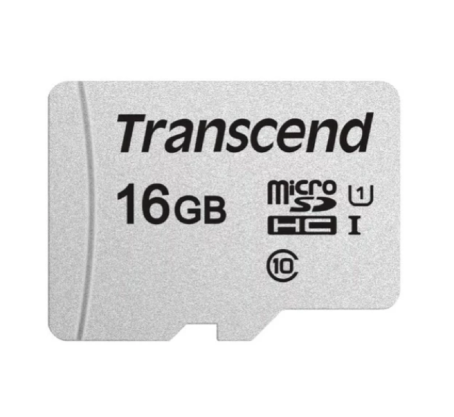 Transcend 16Gb MicroSD (TS16GUSD300S)