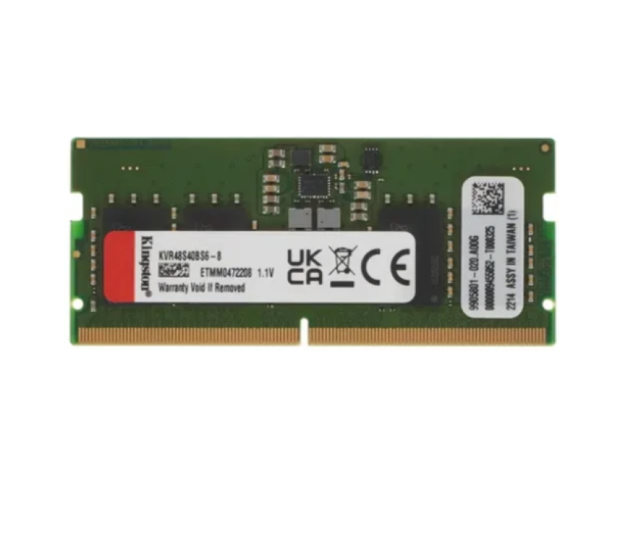 Kingston ValueRAM 8Gb DDR5 4800MHz SO-DIMM (KVR48S40BS6-8)