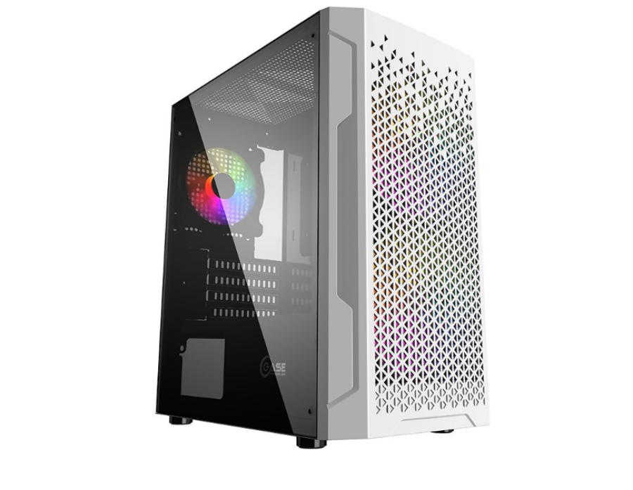 Powercase Mistral Micro Z3W Mesh LED без БП (CMIMZW-L3) White