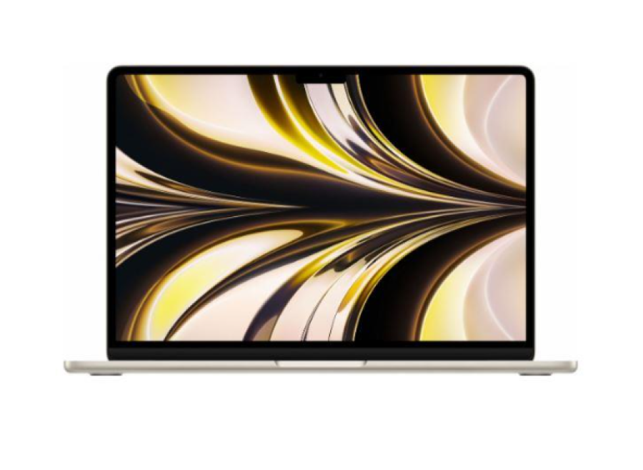 Apple MacBook Air 13 M2 8 core/13.6"/2560x1600/8GB/256GB SSD/Apple M2 8 core GPU/Wi-Fi/Bluetooth/MacOS (Z15Y00035) Starlight