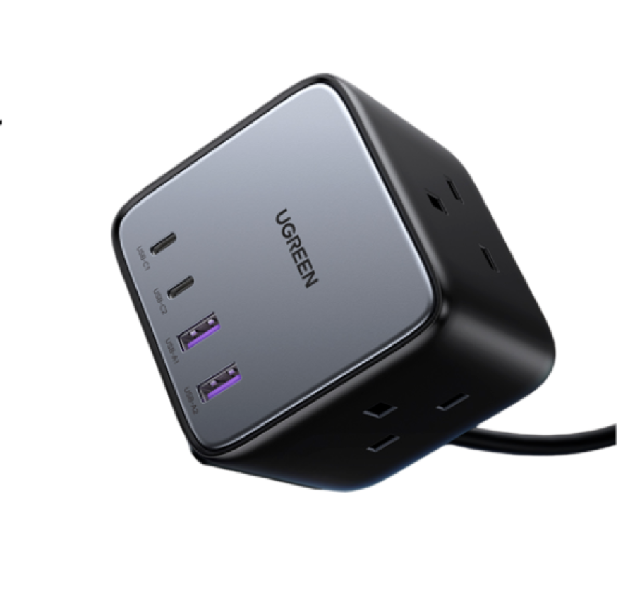 UGREEN CD268 DigiNest Cube Station 65W with 2*USB-C and 2*USB-A (60113) Space Gray