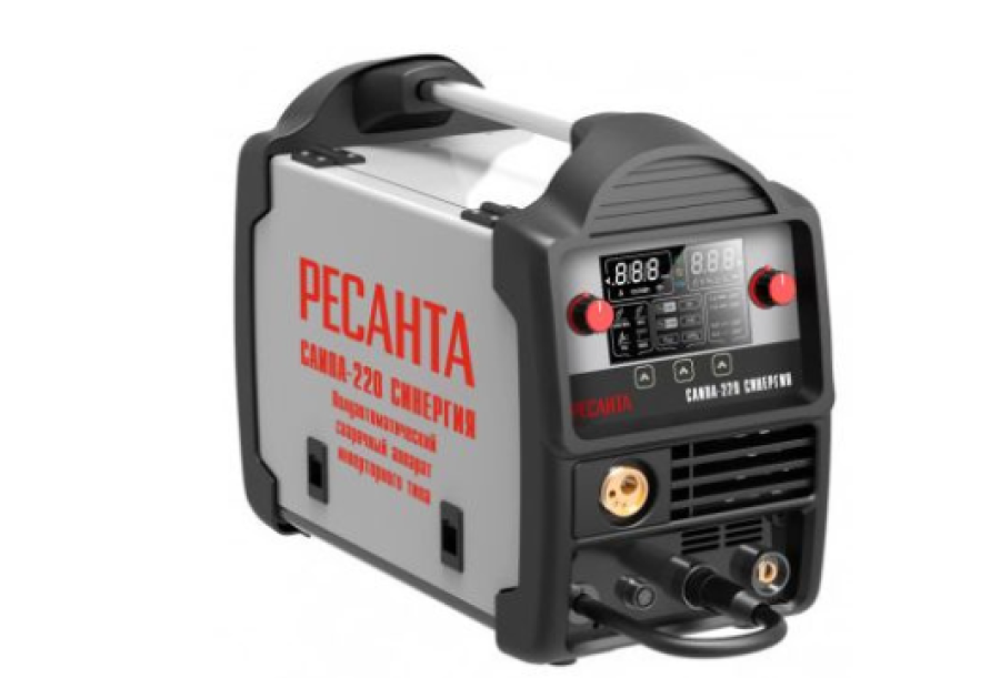 Ресанта САИПА-220 СИНЕРГИЯ ММА DC/MIG-MAG/FCAW/TIG 9.2кВт (65/75)