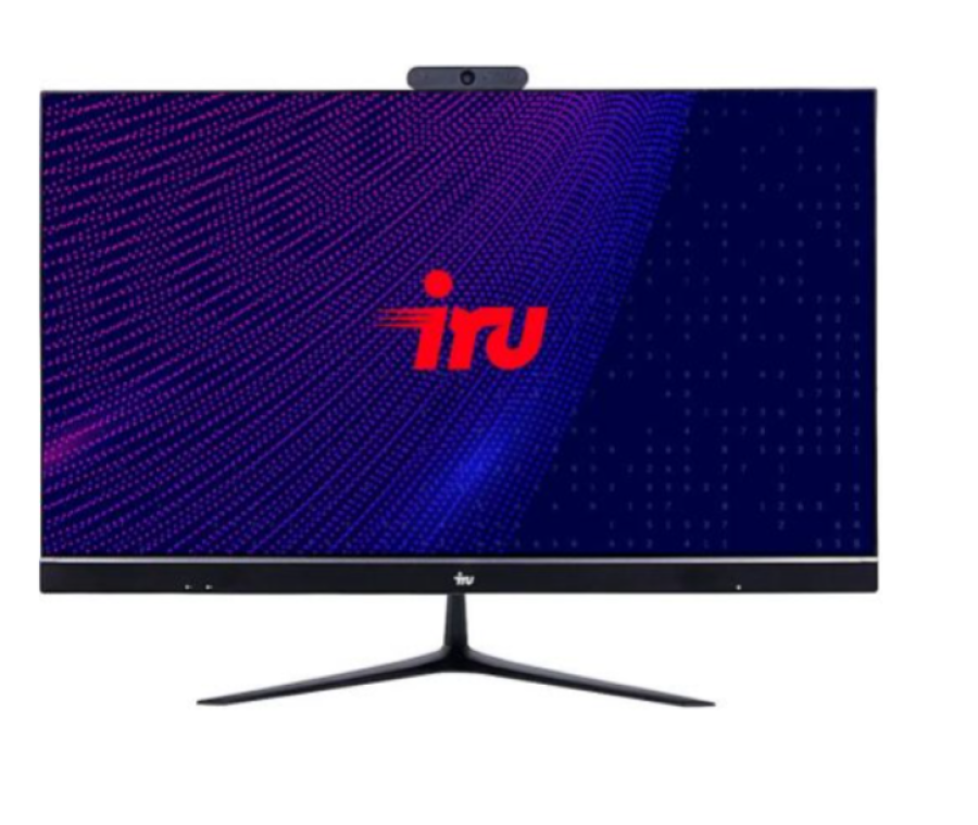 IRU Агат 313 Intel Core i3 10100 3600 МГц/8192 Mb/256 Gb SSD/23,8" Full HD 1920x1080/DVD-нет/Intel UHD Graphics 630/DOS (2004773) Черный