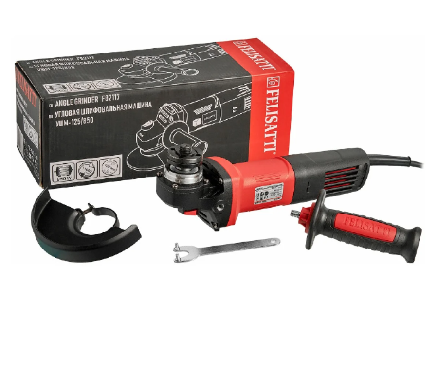 Felisatti УШМ-125/850, 850 Вт, 125 мм (1285.5.1.00)