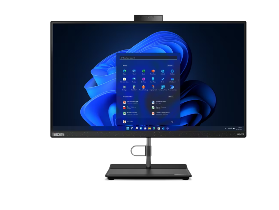 Lenovo ThinkCentre neo 30a Intel Core i5 1240P 1700 МГц/8192 Mb/256 Gb SSD/23,8" Full HD 1920x1080/DVD-RW/Intel Iris Xe Graphics/Без ОС (12B0000GRU) Черный