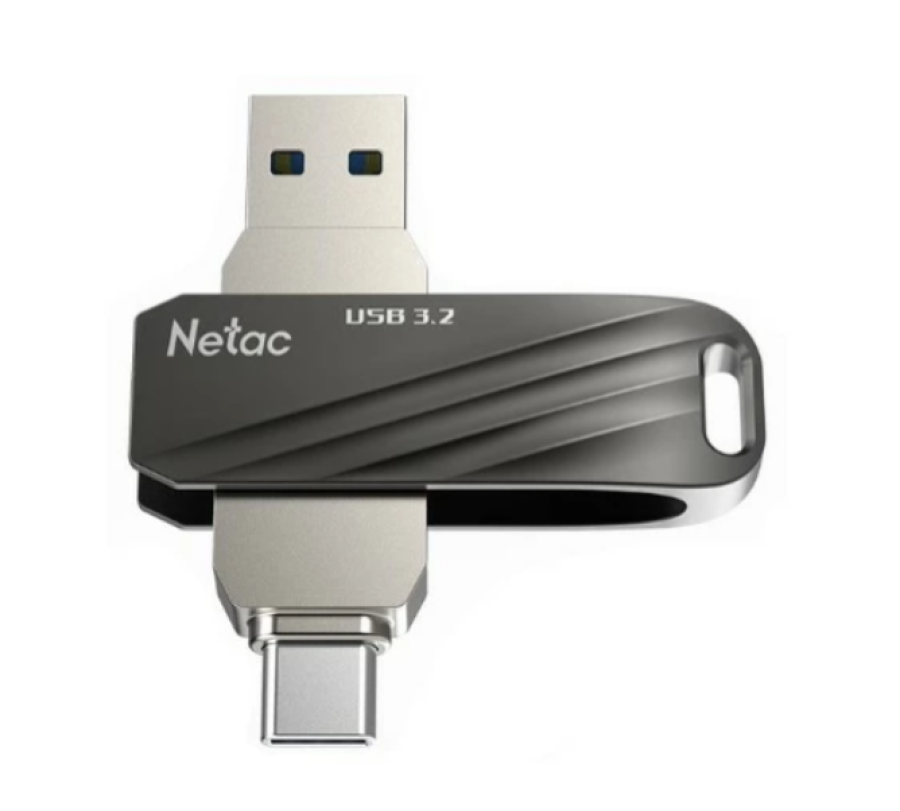 Netac US11 64Gb (NT03US11C-064G-32BK) Silver/Black