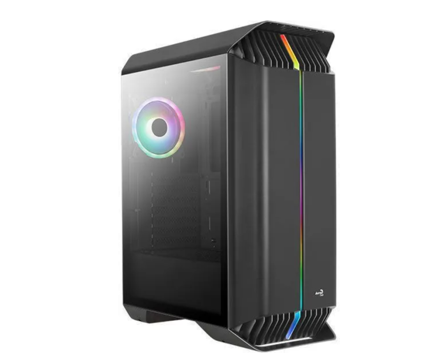 Aerocool Gladiator Duo-G-BK-v1, Midi-Tower, без БП (ACCM-PB27033.11) Black