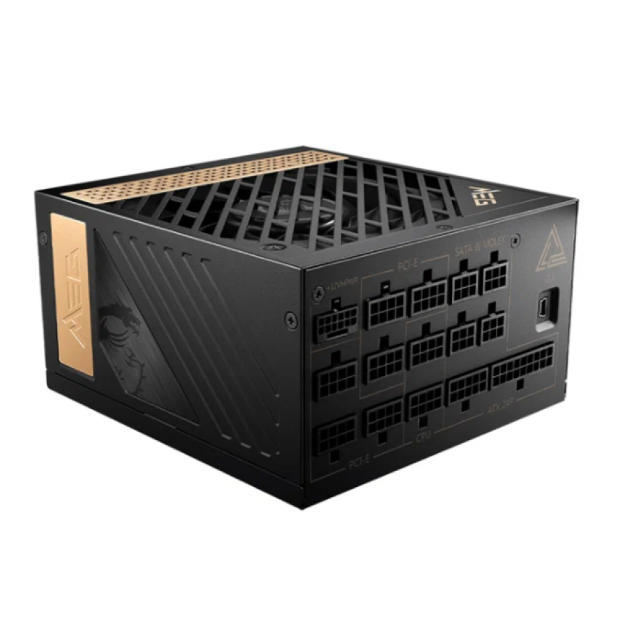 MSI MEG Ai1300P PCIE5 ,1300W, 80+ Platinum (306-7ZP4A11-CE0)