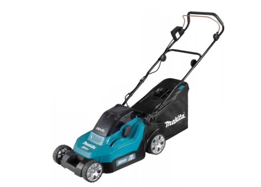 Makita DLM382PM2, 38см, несамоходная, 4Ач