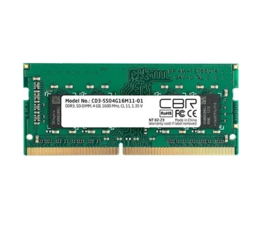 CBR 4Gb DDR-III 1600MHz SO-DIMM (CD3-SS04G16M11-01)