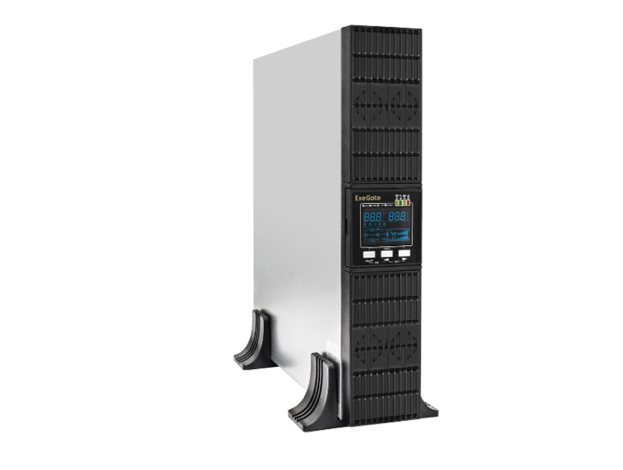 ExeGate Power Back ULS-3000.LCD.AVR.1SH.2C13.USB.RS232.SNMP.2U (EX293050RUS)
