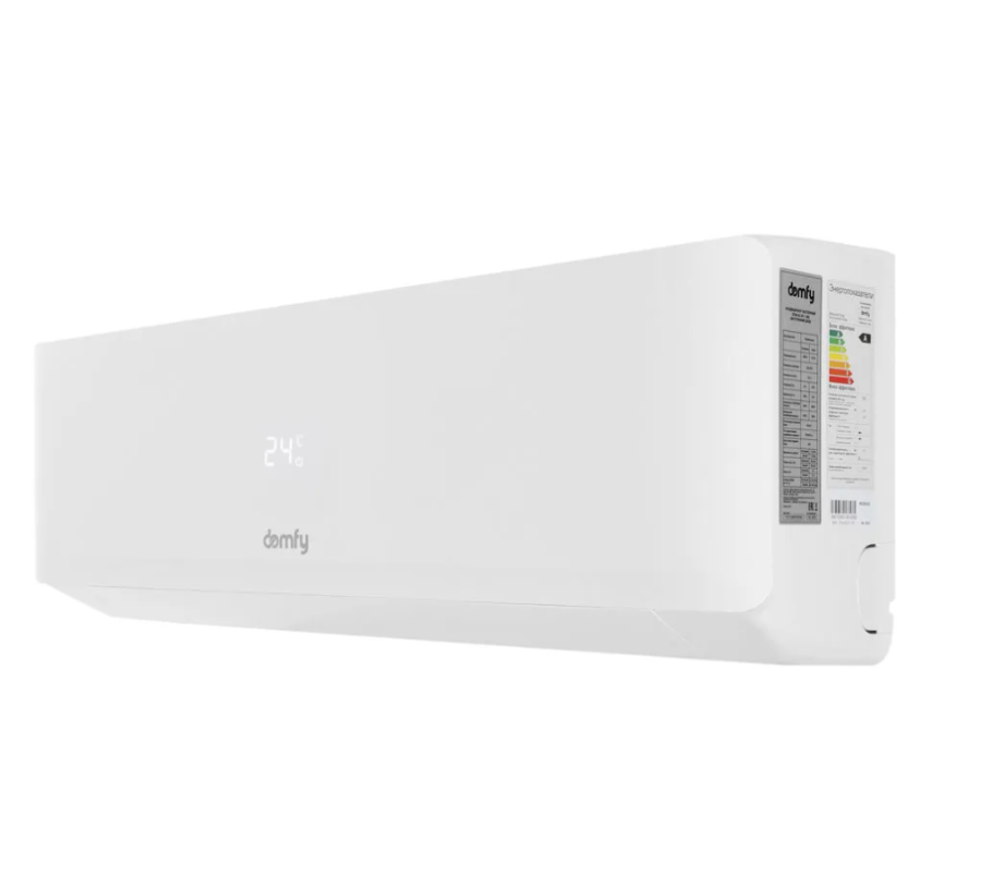 DOMFY DCW-AC-07-1i до 16м2, 9500 BTU, (комплект из 2-х коробок)
