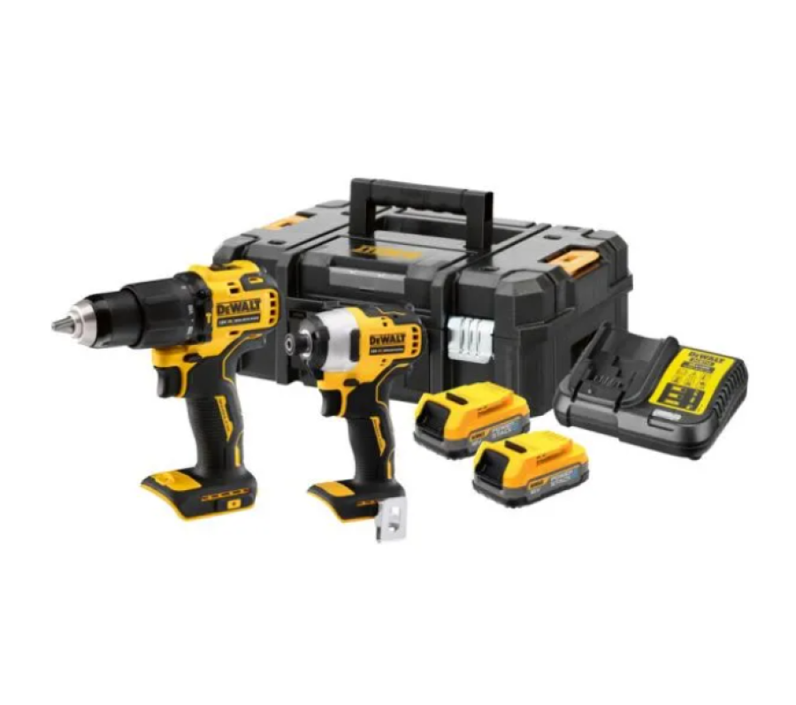 DeWalt 18v XR Powerstack 2 x(DCD709 и DCF80 (DCK2062E2T-QW)