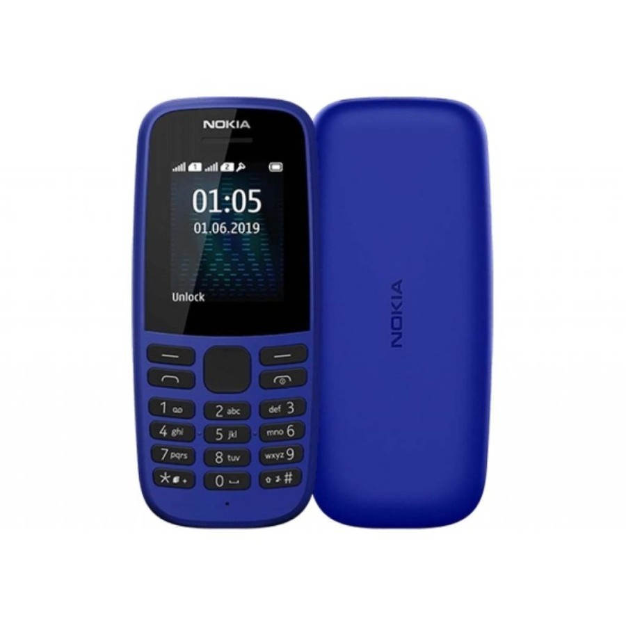 Nokia 105 DS (2019) (16KIGL01A01) BLUE