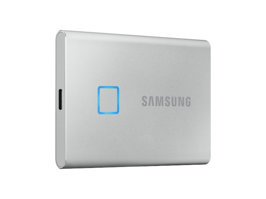 Samsung SSD Portable T7 TOUCH USB 3.2 500GB (MU-PC500S/WW) Silver