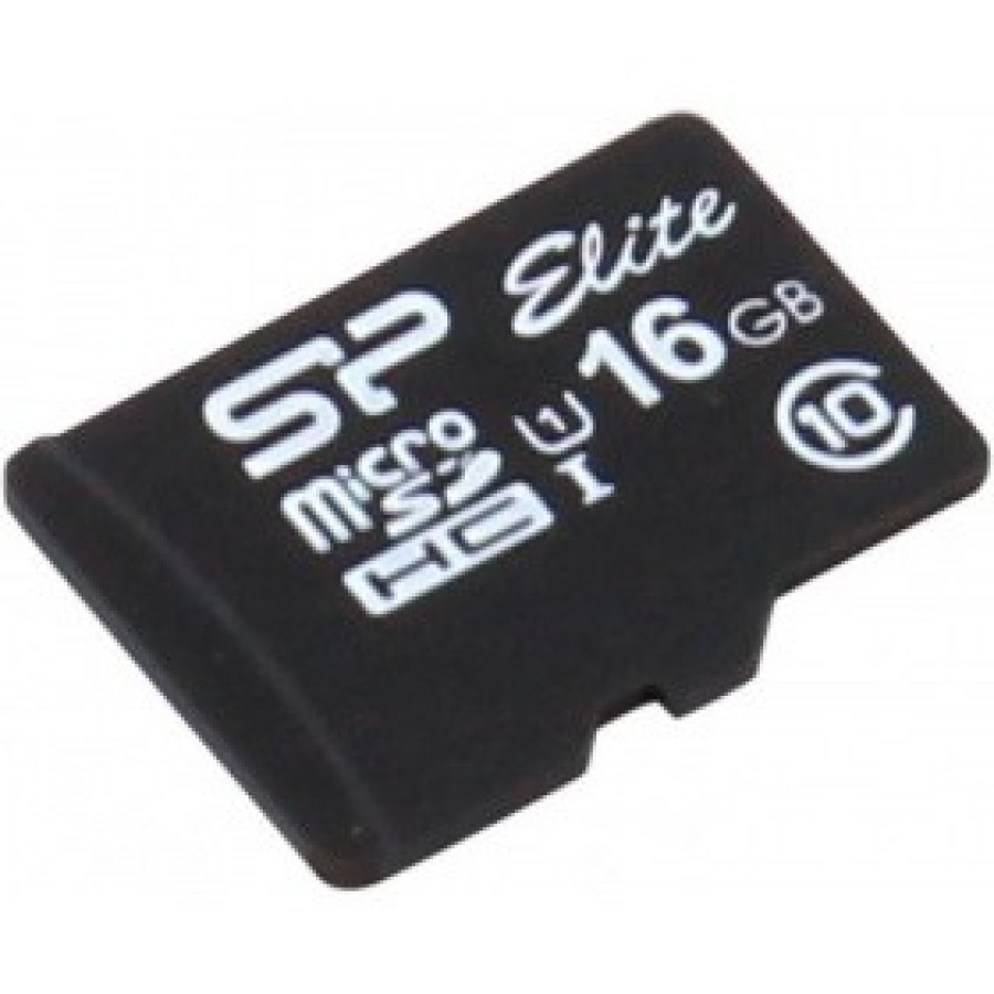 Silicon Power ELITE microSDHC 16GB UHS Class 1 Class 10 (SP016GBSTHBU1V10)