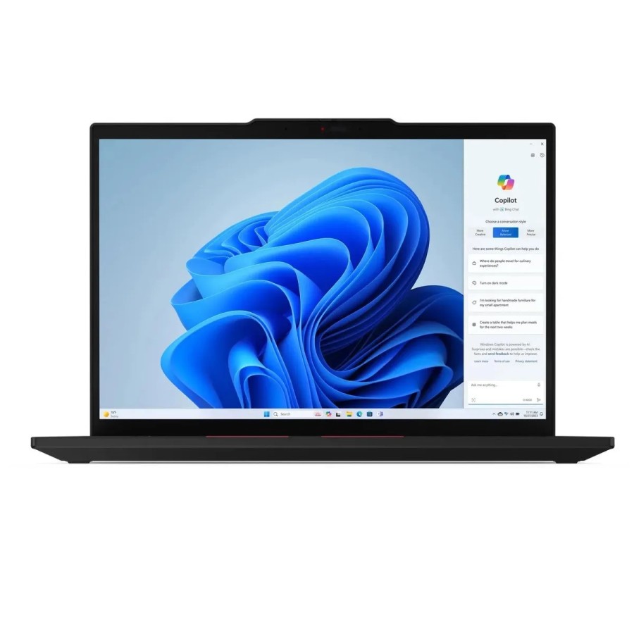 Lenovo ThinkPad T14 Gen 5 Intel Core Ultra 5 135U 1600MHz/14"/1920x1200/16GB/256GB SSD/Intel Graphics/Wi-Fi/Bluetooth/Windows 11 Pro (21MMS99X0V) Black