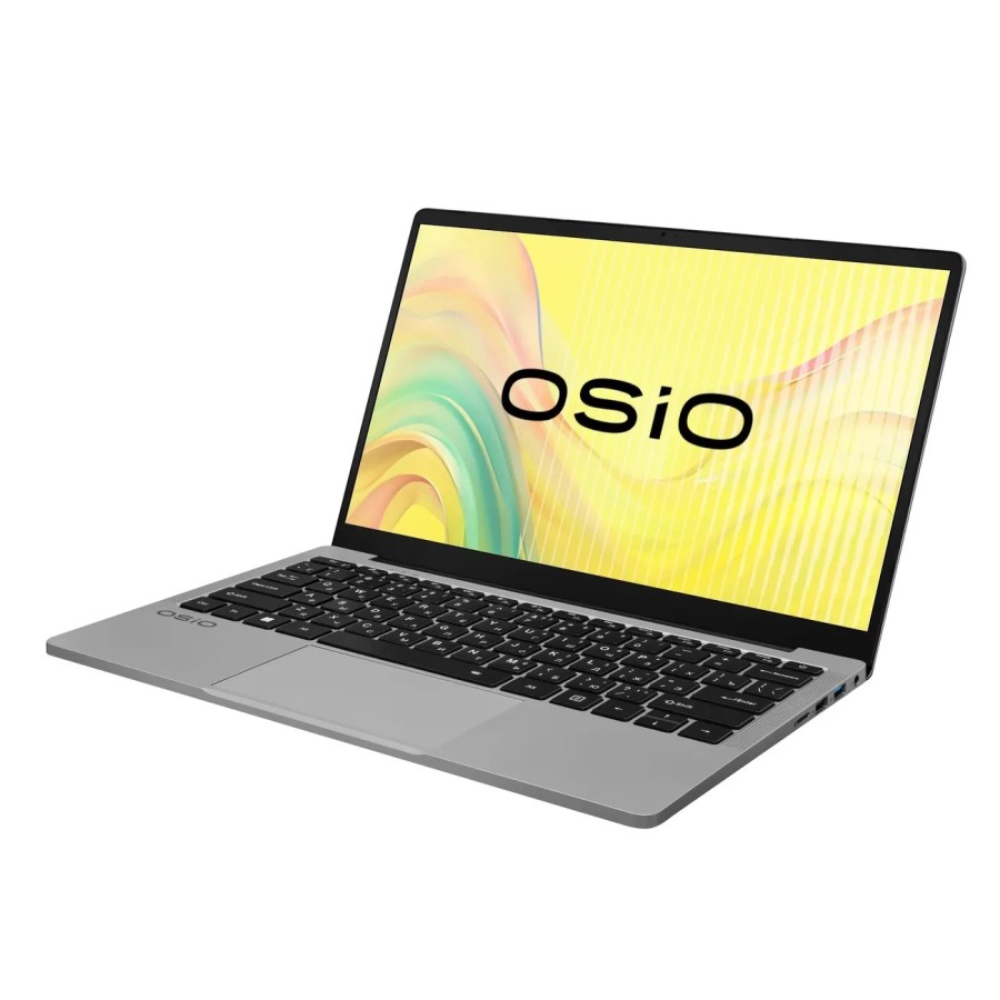 OSIO FocusLine F140A AMD Ryzen 5 5560U 2300MHz/14"/1920x1080/8GB/256GB SSD/AMD Radeon Graphics/Wi-Fi/Bluetooth/Без ОС (F140A-001) Gray