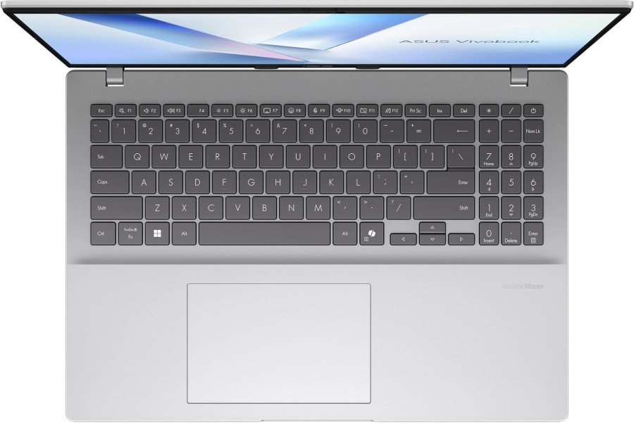 Asus VivoBook 16 X1607CA-MB271 (90NB15A2-M00KY0) Intel Core Ultra 5 225H 1700MHz/16"/1920x1200/16GB/512GB SSD/Intel Graphics/Wi-Fi/Bluetooth/Без ОС Silver