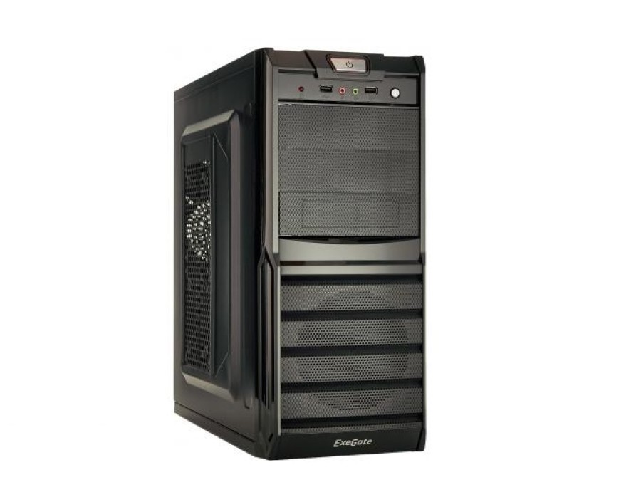 Exegate XP-329S без БП (EX278402RUS) Черный