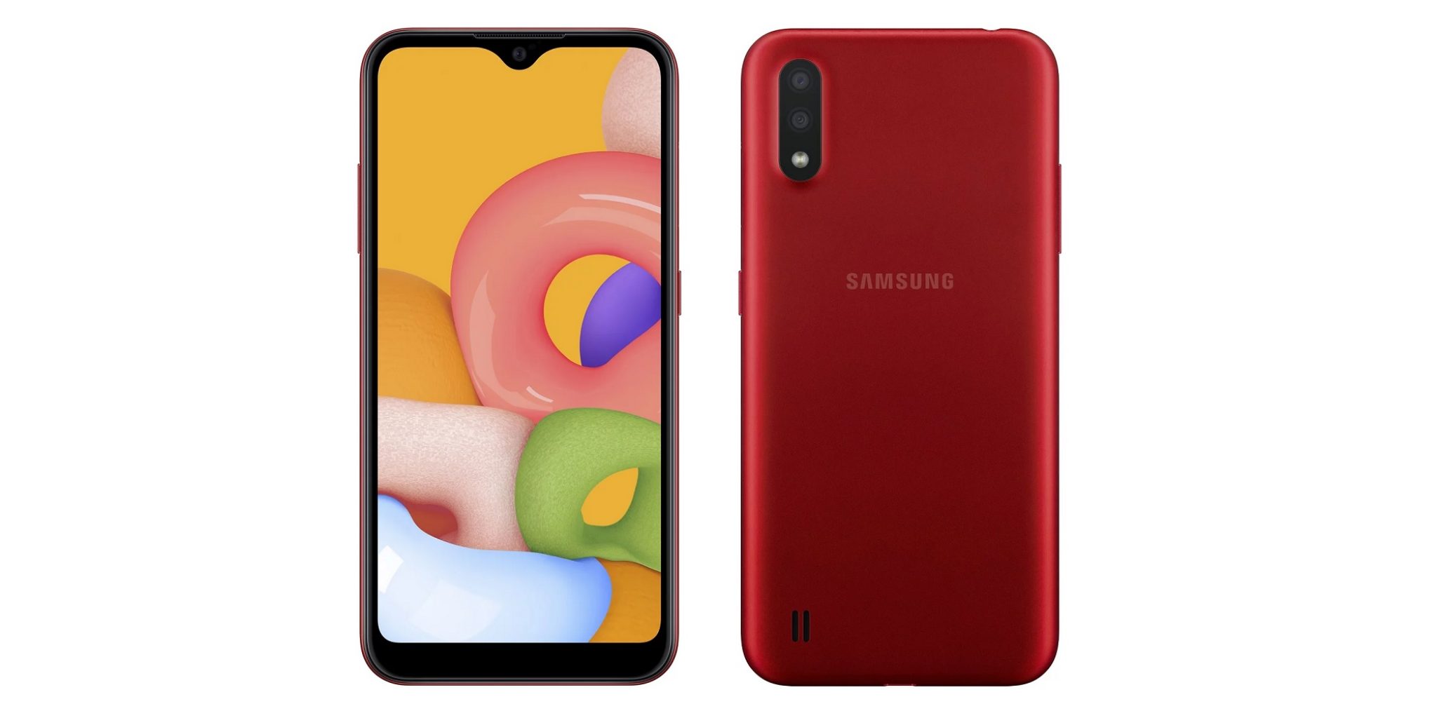 Samsung Galaxy A01 (SM-A015FZRDSER) Red