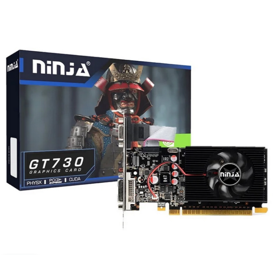 Sinotex Ninja GT730 4GB 128-Bit DDR3 DVI HDMI CRT 1FAN RTL (NF73NP043F)
