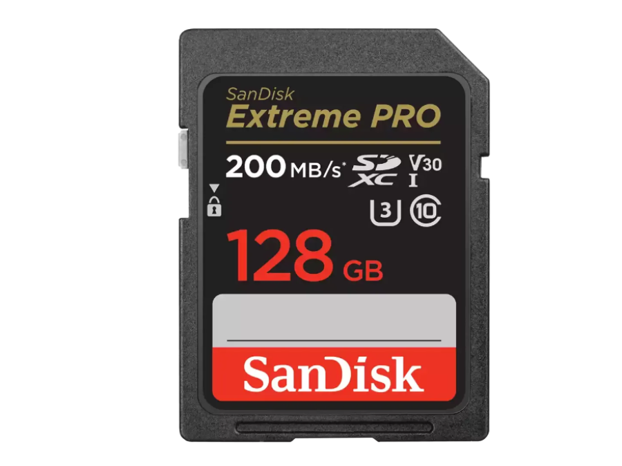 SanDisk Extreme PRO 128GB SDXC (SDSDXXD-128G-GN4IN)