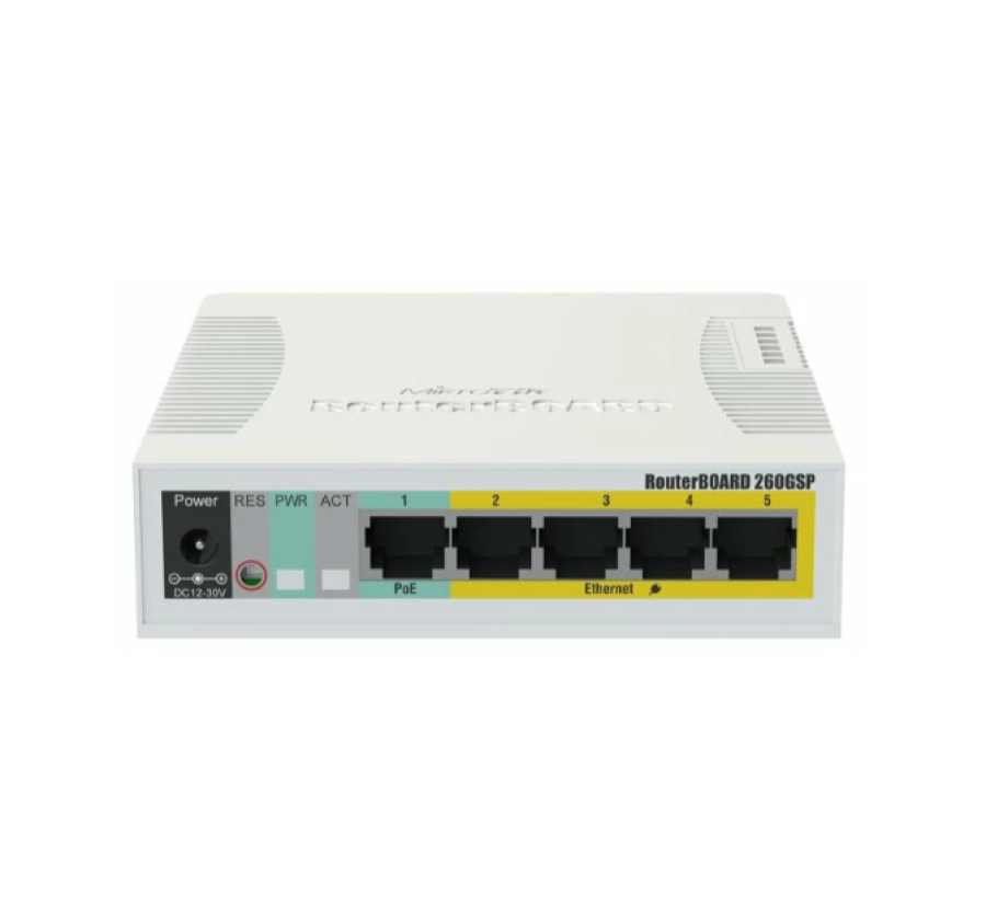 MikroTik CSS106-1G-4P-1S