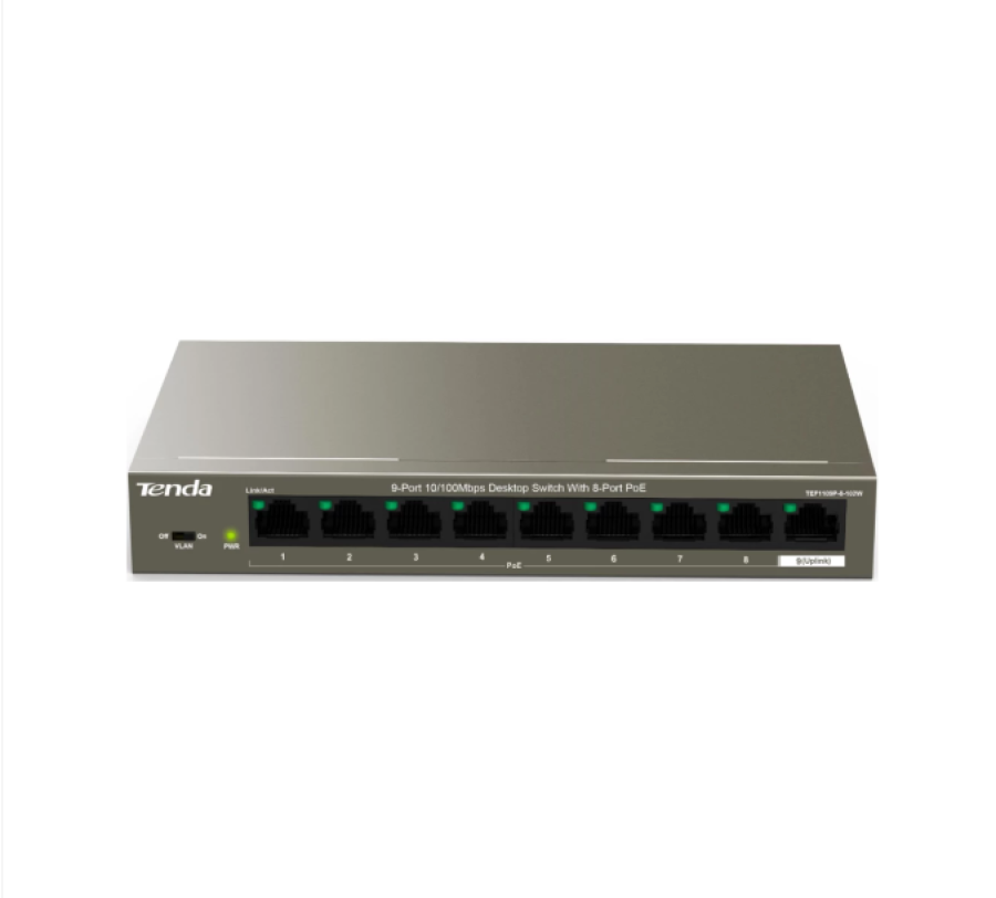Tenda TEF1109P-8-102W